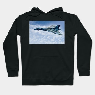 Avro Vulcan Bomber XH558 Above the Clouds Hoodie
